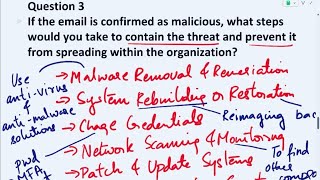 Scenario Based SOC Analyst Interview Questions and Answers  Part 1  Security Analysts  SOC Cyber [upl. by Goldberg]