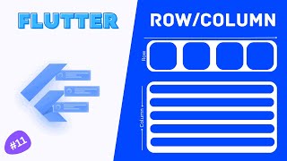 ROW AND COLUMN in Flutter  Flutter Course 11 flutterhero [upl. by Elroy]