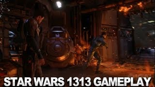 STAR WARS 1313 Gameplay Boba Fett NEW Footage [upl. by Anaiv465]