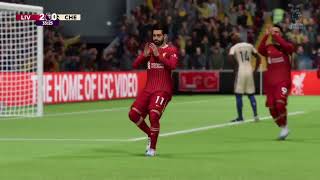 Liverpool vs Chelsea First Half Highlights in EA FC 25 – Intense Showdown [upl. by Atila]