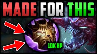 NEW ITEM BREAKS CHOGATH 10k HP 545 AD How to Play ChoGath amp CARRY for Beginners Season 14 [upl. by Hpseoj]