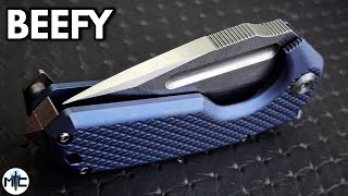 Midgards Messer Mini Beowulf Folding Knife  Overview and Review [upl. by Winna112]