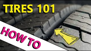 Tire Tread Depth Check and Tutorial HOW TO ESCAPE [upl. by Etteniuqna]