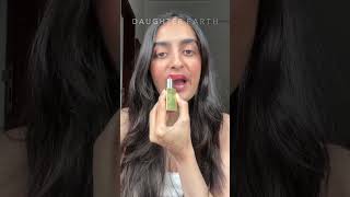 Daughter Earth 100 Vegan active nutrient packed weightless buttery lipsticks that are clean amp safe [upl. by Nessi]