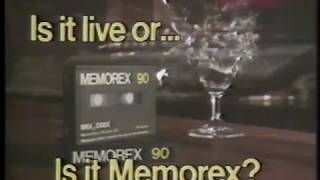 Memorex Commercial 1979 [upl. by Siger]