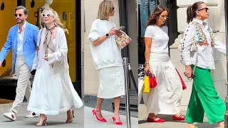 The Most Elegant Spring 2024 Outfits Beautiful Street Style Top Fashion Outfits  Street Fashion [upl. by Renraw]