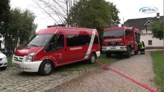 Brand im Kinderheim Zwickau Sachsen  Feuerwehreinsatzübung 15092012 [upl. by Bradlee]