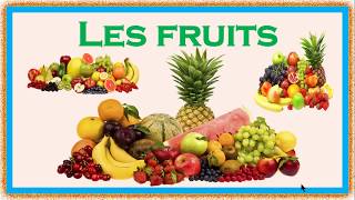 Tous les fruits en français avec images  أسماء كل الفواكه بالفرنسية مع الصور [upl. by Hermione]