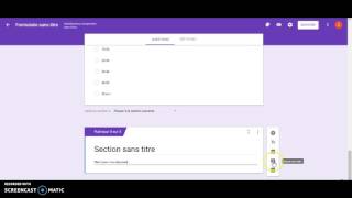 Comment faire un questionnaireenquête avec google form [upl. by Ready]