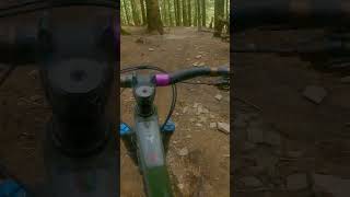 MTB💥Ploughing through the tech mtb bike bikeparkwales mtblife mtbbike mtblifestyle bikepark [upl. by Ailelc]