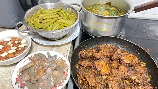 Lamb Chops BiranSpinach amp PrawnsLota amp PrawnsBalachaung Shutki [upl. by Ydna242]