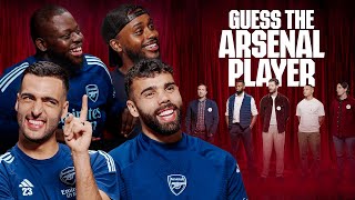 GUESS THE ARSENAL PLAYER  David Raya Mikel Merino Sharky amp Frimmy  Episode 6 [upl. by Gudren53]