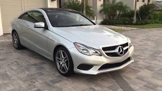 2014 Mercedes Benz E350 Coupe AMG Sport Review and Test Drive by Bill  Auto Europa Naples [upl. by Torrey]