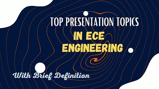 Top 20 Seminar Topics for ECE  Presentation Topics for Electronics and Communication Engineering [upl. by Ingrid]