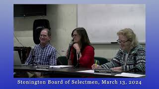 Board of Selectmen 031324 [upl. by Briggs336]