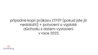 Video Manuál  Prohlášení poplatníka na rok 2022 [upl. by Hagile643]