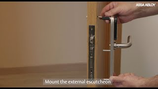 How to install a SMARTair® imax escutcheon Update on Card management system [upl. by Fenner]