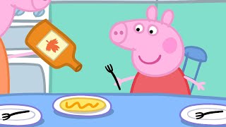 Peppa Pig Learns How To Make Pancakes 🐷🥞  PeppaPigOfficial [upl. by Asiram]