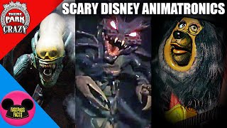 Top 15 SCARIEST Disney Animatronics feat Fastpass Facts [upl. by Barrow776]