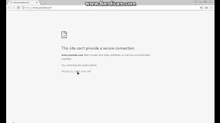 Mengatasi Error This site can’t provide a secure connection [upl. by Onit]