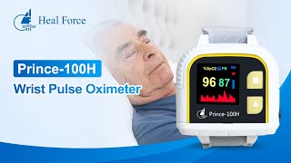 Heal Force Wrist Oximeter Prince100H Brief Introduction [upl. by Burnley]