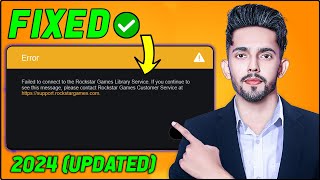 How To Fix Failed to Connect to the Rockstar Games Library Service Error  GTA V Launcher Updated [upl. by Weiman]