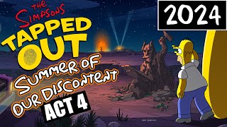 The Simpsons Tapped Out  Summer of Our Discontent Event  ACT 4 [upl. by Brie486]