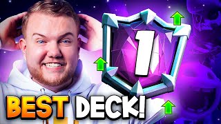 TOP 1 BEST DECK TO PUSH IN CLASH ROYALE [upl. by Eskil]