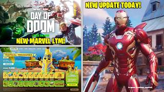 NEW Fortnite Iron Man Update  Official Skin Trailer MARVEL LTM [upl. by Dinerman]