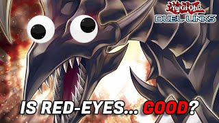 PLAYING PlaymakerYuGiOhS BUFFED REDEYES DECK  STREAM HIGHLIGHTS duel links [upl. by Aicnelev]