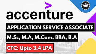 Application Services Associate  Accenture Recruitment  Freshers Hiring [upl. by Curtice280]