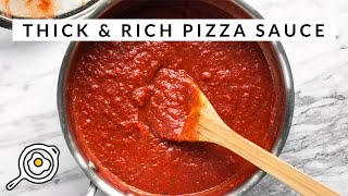 Thick and Rich Homemade Pizza Sauce [upl. by Lynett]