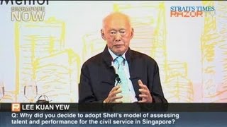 Lee Kuan Yew on the meaning of life [upl. by Ahseyn64]