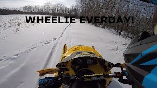 DRIFT SMASHING SKI DOO MXZ 670 [upl. by Etiragram275]