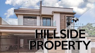 House Tour 77  Hillside Property  Refined Modern House and Lot for Sale in Quezon City [upl. by Ahsaten592]