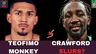 TEOFIMO LOPEZ CALLS TERENCE CRAWFORD A MONKEY AGAIN DID HE TAKE IT TO FAR [upl. by Angelico]