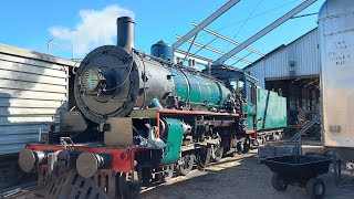 BB18 ¼ 1037  Yard Testing  DownsSteam Tourist Railway and Museum  16042024 [upl. by Tnarud]