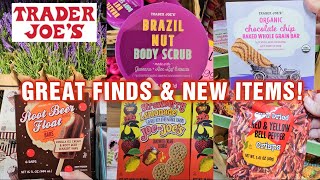 TRADER JOES GREAT FINDS amp NEW ITEMS for JUNE 2024 [upl. by Aroda]