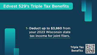 Edvest 529 Triple Tax Benefits  2023 [upl. by Nellie334]