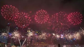 Fireworks at Marina Bay Singapore 4K [upl. by Pearse]