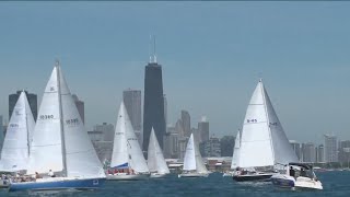 Chicago Yacht Club Race to Mackinac set sail for the 114th time [upl. by Linet103]