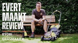 REVIEW Ryobi ONE 18V Accu 33cm Grasmaaier amp 25cm Grastrimmer kit [upl. by Lena]