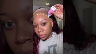 lace front wig install worldnewhair tutorial wiginstall fyp [upl. by Atihcnoc]