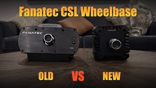 Old vs New Fanatec CSL Elite vs CSL DD Wheelbase [upl. by Yleme]