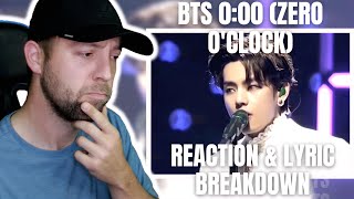 BTS  0000 Zero OClock REACTION amp Lyric Breakdown  Metal Head Reaction [upl. by Oilcareh]