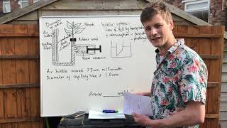 Potometer explained [upl. by Nollahp]