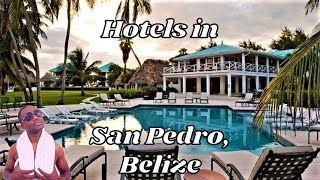 San Pedro Ambergris Caye Belize Hotels  Some amazing hotels you can stay in Belize [upl. by Cantu343]