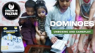 Dominoes game unboxing and gameplay [upl. by Meakem]