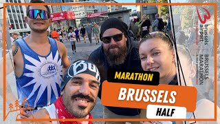 Semimarathon de Brussels Airport Marathon [upl. by Pravit]