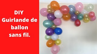 Petite Guirlande de Ballons organiques avec du cartonComment FaireHow to DoTutorial bricolageDiY [upl. by Esyli]